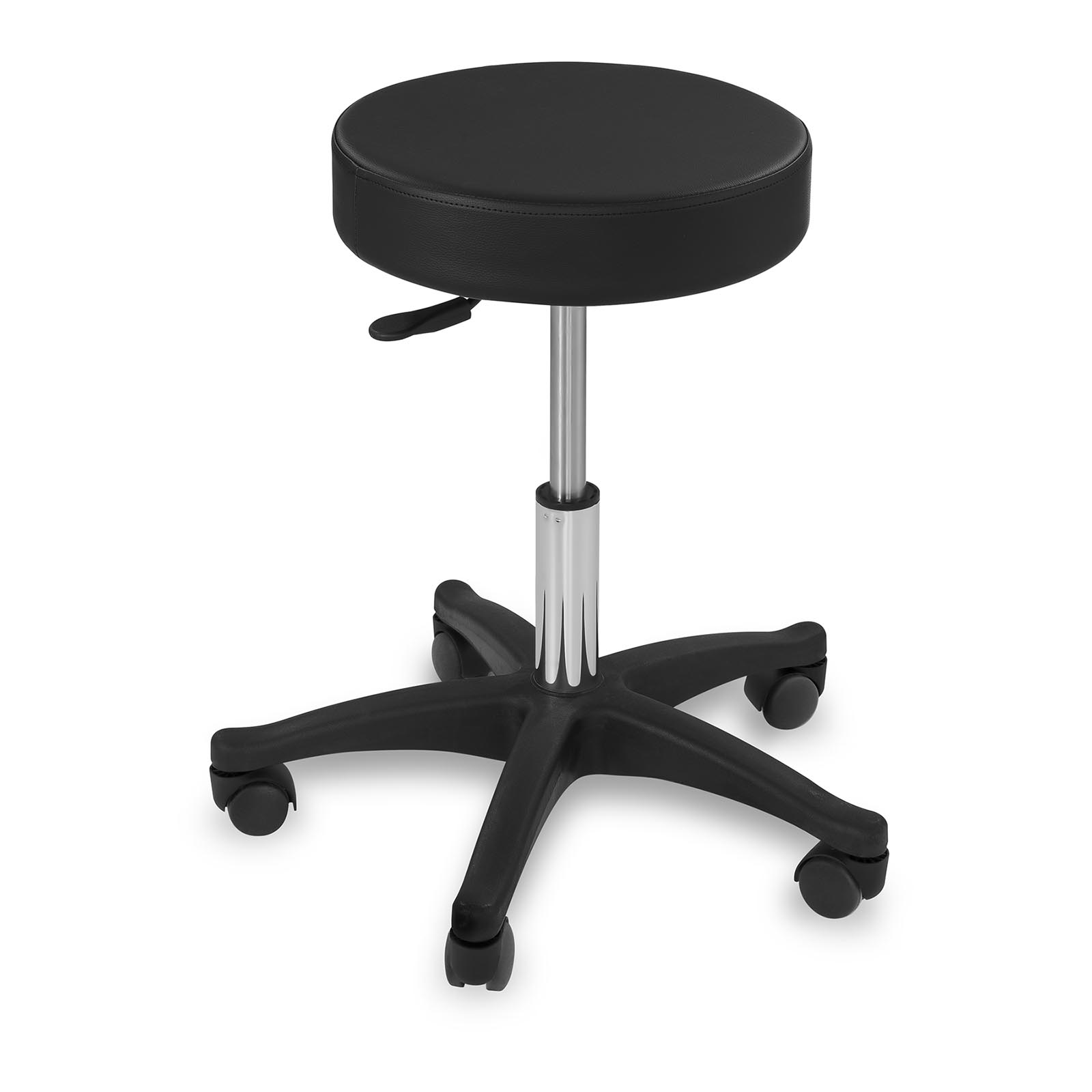 Taboret stołek hoker kosmetyczny obrotowy na kółkach Physa AVERSA czarny 10040066 Physa - obrazek 2