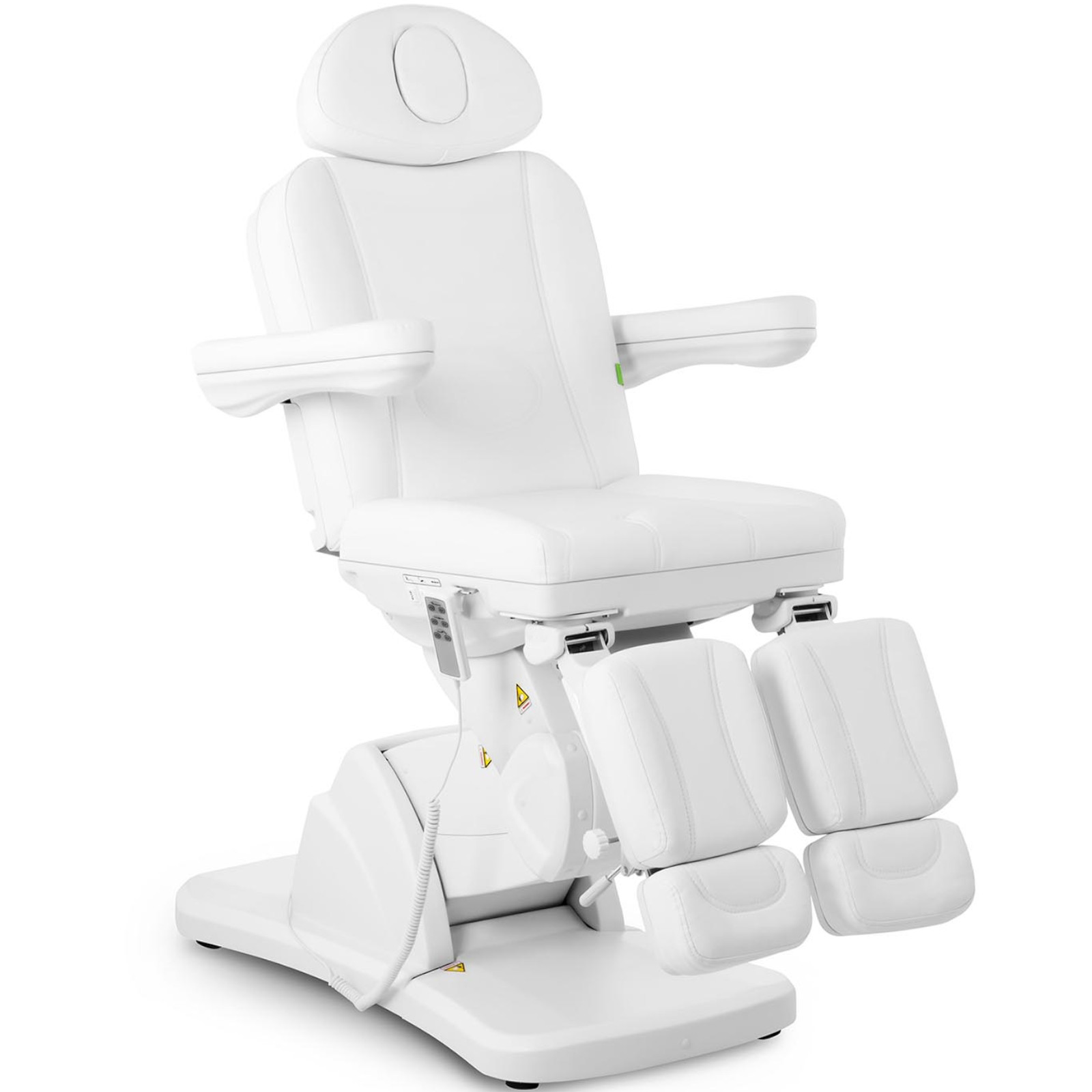 Fotel kosmetyczny podologiczny do tatuażu masażu spa LA PAZ - biały 10040293 Physa - obrazek 2