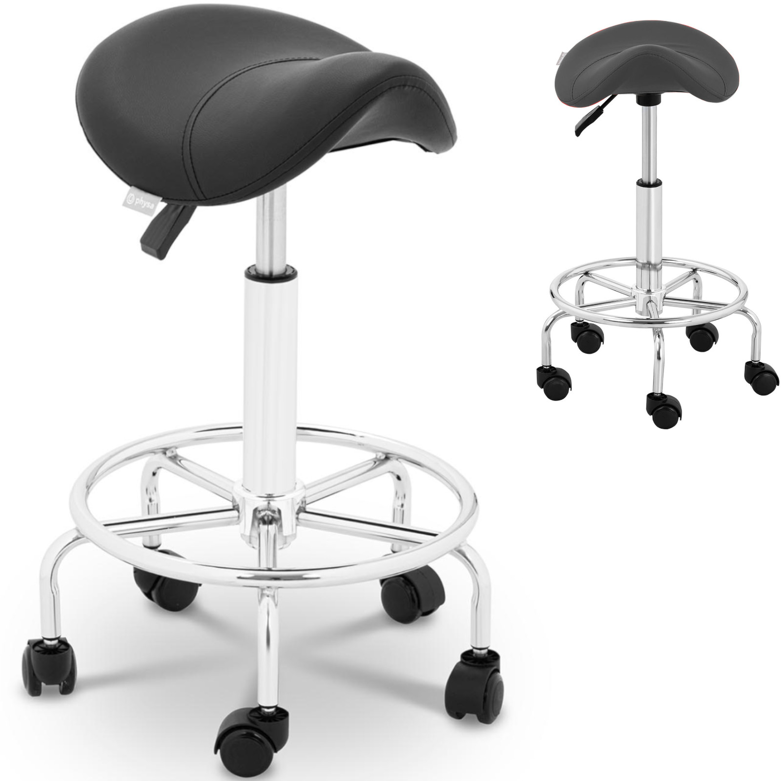 Ergonomiczne profilowane siedzisko taboret siodłowy kosmetyczny