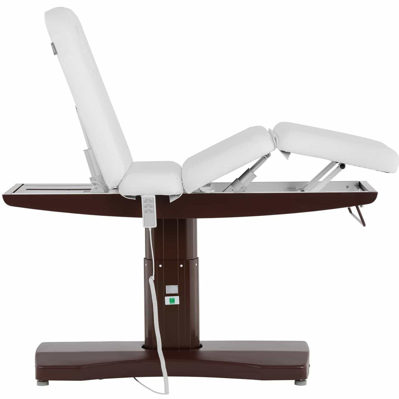Łóżko stół leżanka kosmetyczna do masażu elektryczna 200 kg MONZA - biała 10040427 Physa - obrazek 6