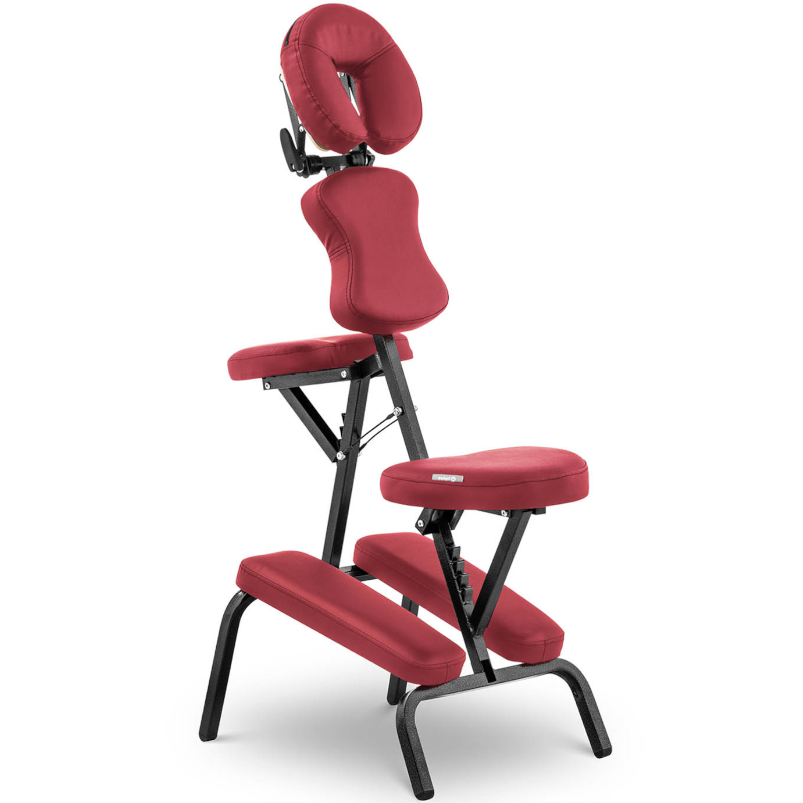 Krzesło do fizjoterapii tatuażu przenośne składane Montpellier Red do 130 kg czerwone 10040441 Physa - obrazek 2