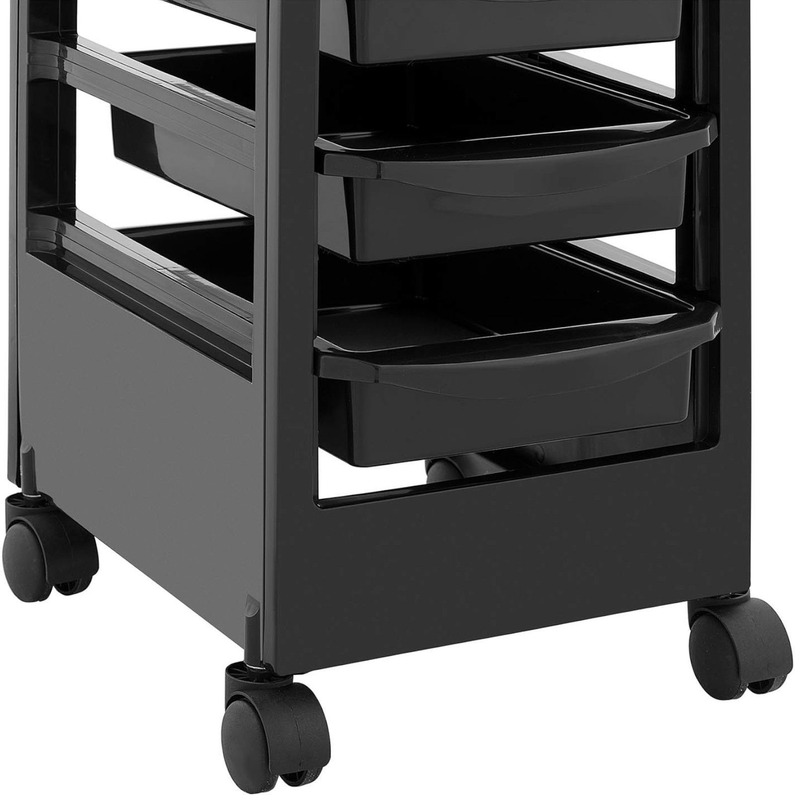 Wózek pomocnik fryzjerski do strzyżenia koloryzacji 5 szuflad półka 495 x 315 mm 10040537 Physa - obrazek 4