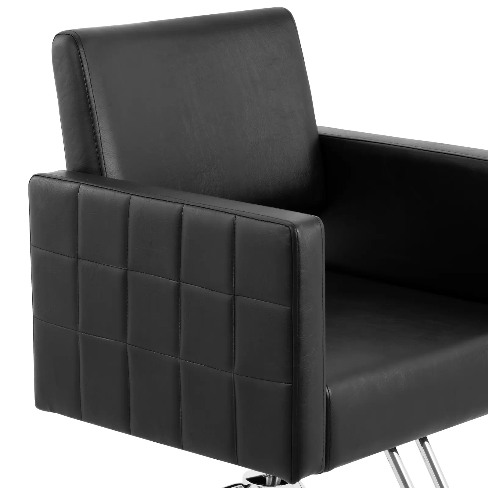 Fotel fryzjerski barberski kosmetyczny z podnóżkiem Physa RIBBLETON - czarny 10040905 Physa - obrazek 2