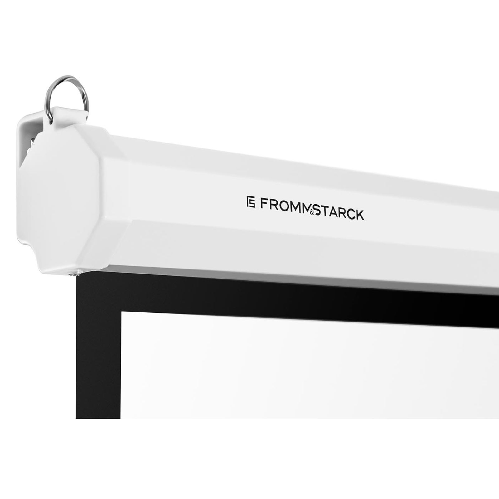 Ekran do projektora półautomatyczny ścienny sufitowy matowy biały 150'' 340x210 cm 16:9 10260085 FROMMSTARCK - obrazek 3