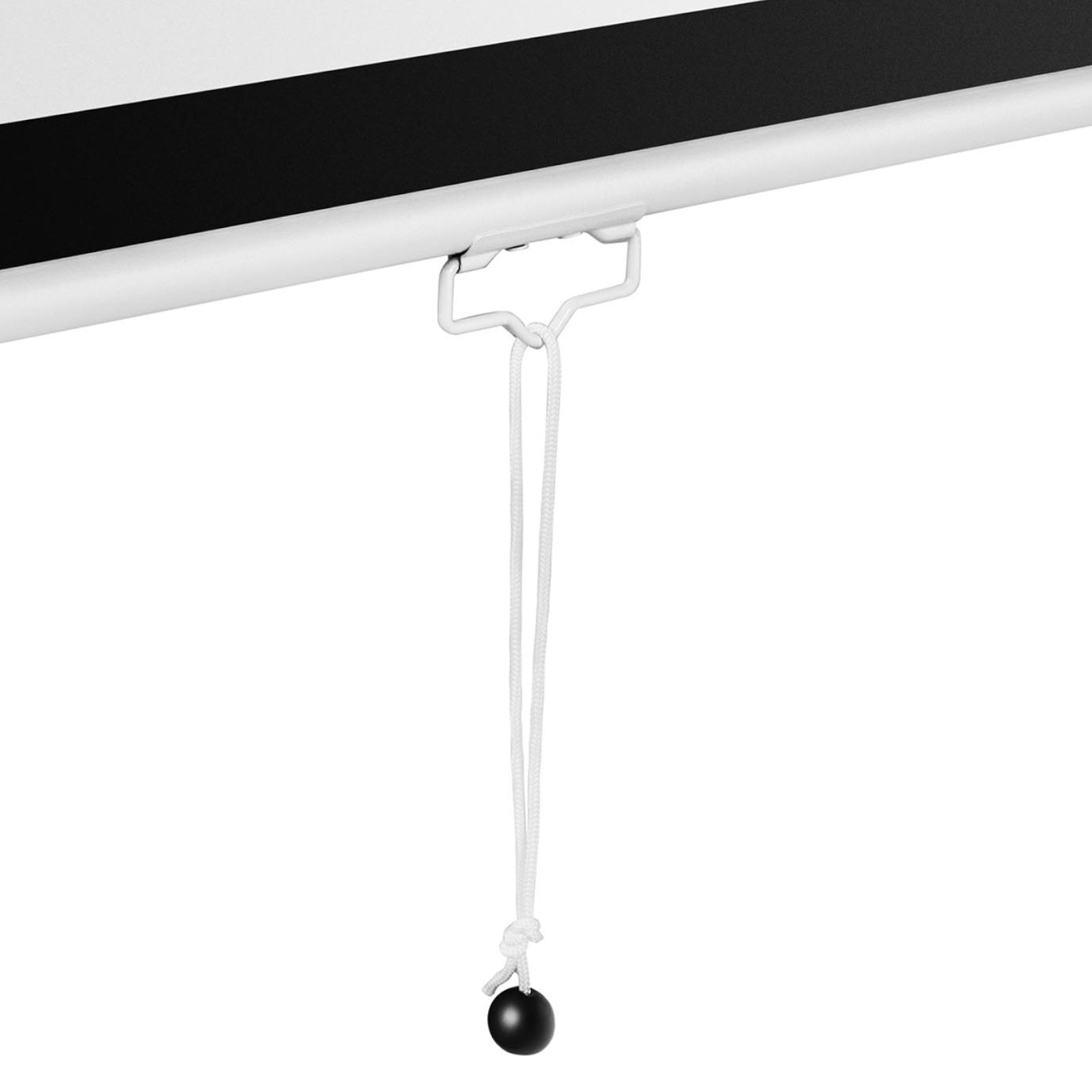 Ekran do projektora półautomatyczny ścienny sufitowy matowy biały 150'' 340x210 cm 16:9 10260085 FROMMSTARCK - obrazek 4