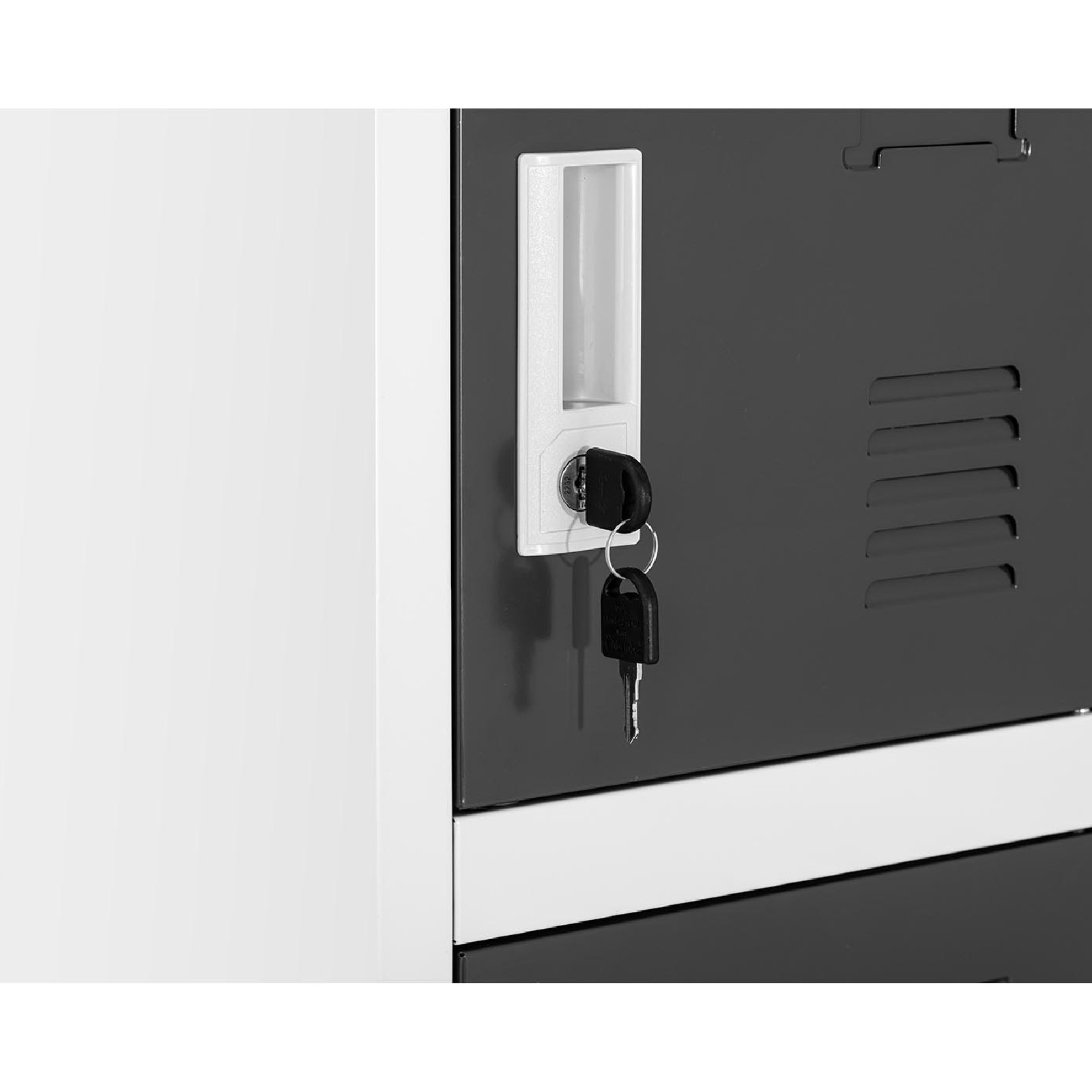 Szafa skrytkowa ze schowkami socjalna metalowa do szatni 18 skrytek na klucz 10260178 FROMMSTARCK - obrazek 4