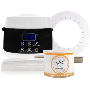 Zestaw do depilacji: podgrzewacz do wosku+wosk+paski CN04344