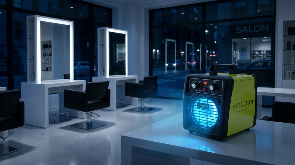 Airclean 10g-eco w salonie fryzjerskim