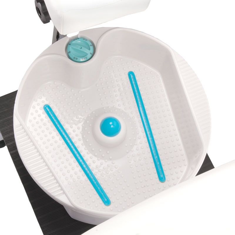 Fotel do pedicure z masażerem stóp BR-2301 biały BR-2301 - obrazek 4