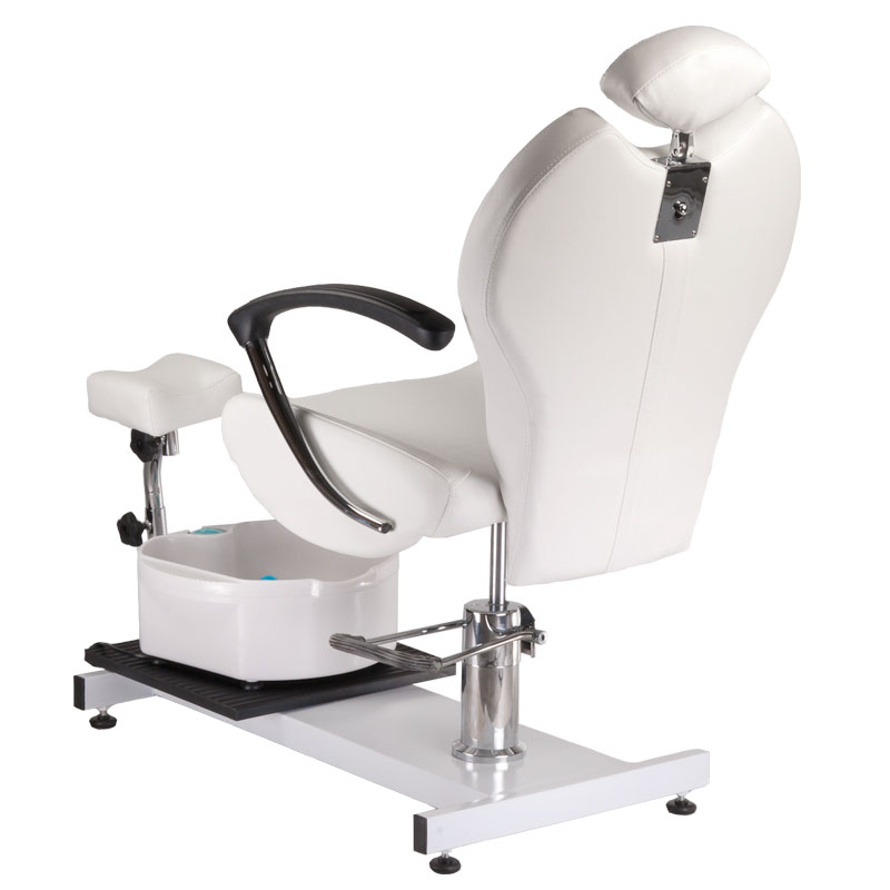 Fotel do pedicure z masażerem stóp BR-2301 biały BR-2301 - obrazek 5