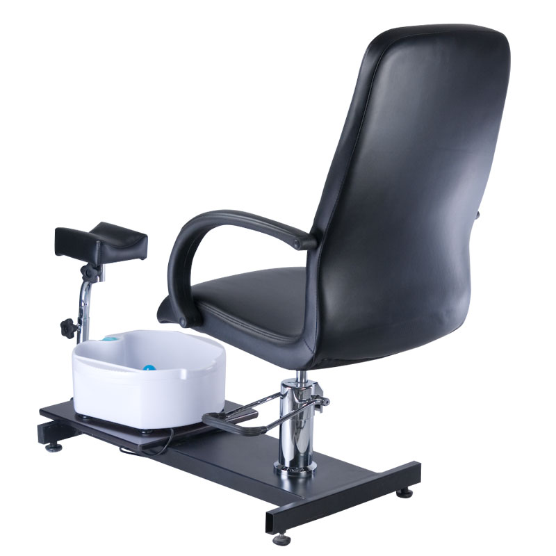 Fotel do pedicure z masażerem stóp BW-100 czarny BW-100/BLACK - obrazek 2