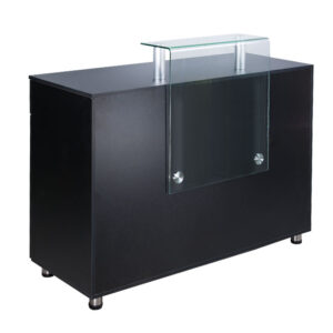 Biurko do recepcji BD-3307 Czarne BD-3307 CZARNE