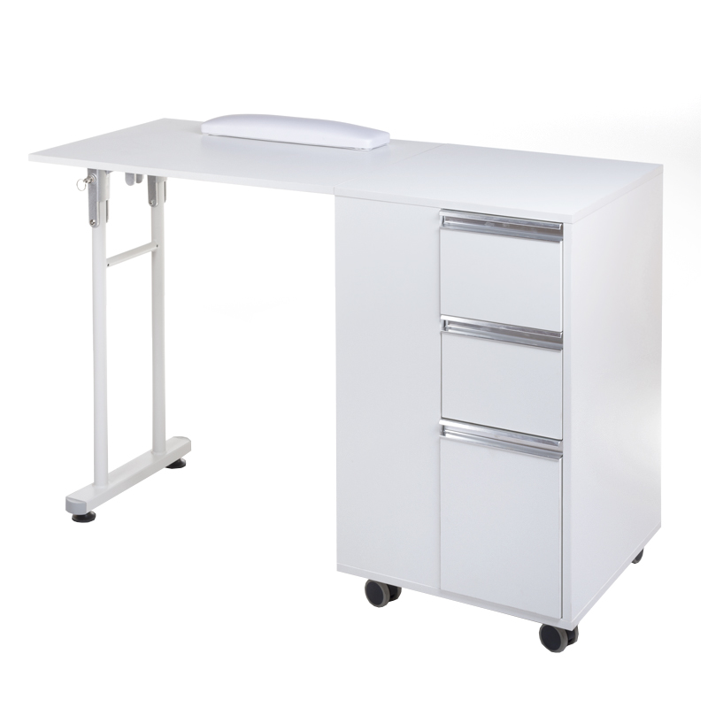 Stolik do manicure składany BD-3802 BIAŁY BD-3802/WHITE