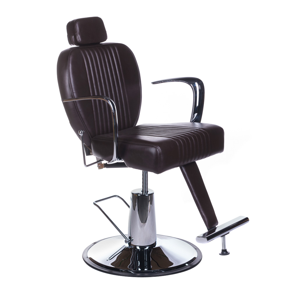 Fotel barberski OLAF BH-3273 Brązowy BH-3273/120