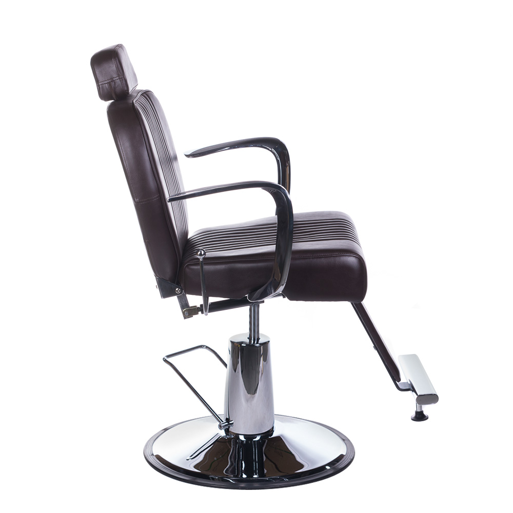 Fotel barberski OLAF BH-3273 Brązowy BH-3273/120 - obrazek 3