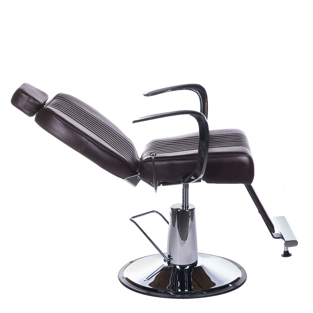 Fotel barberski OLAF BH-3273 Brązowy BH-3273/120 - obrazek 4