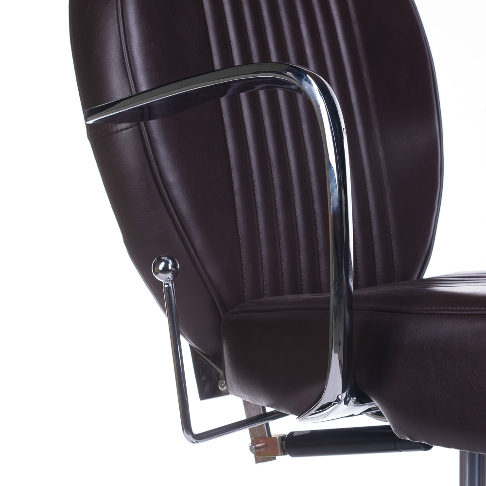 Fotel barberski OLAF BH-3273 Brązowy BH-3273/120 - obrazek 7