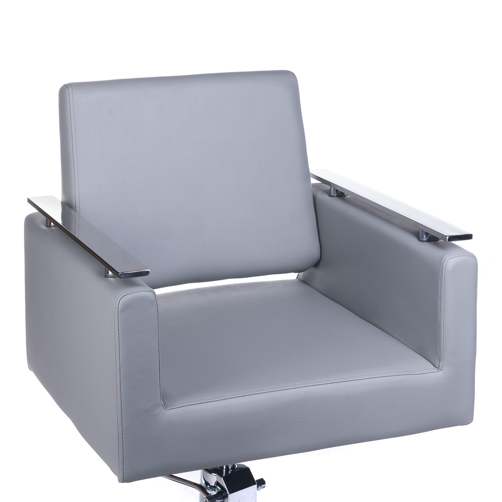 Fotel fryzjerski MILO BH-6333 jasno szary BH-6333/188 - obrazek 2