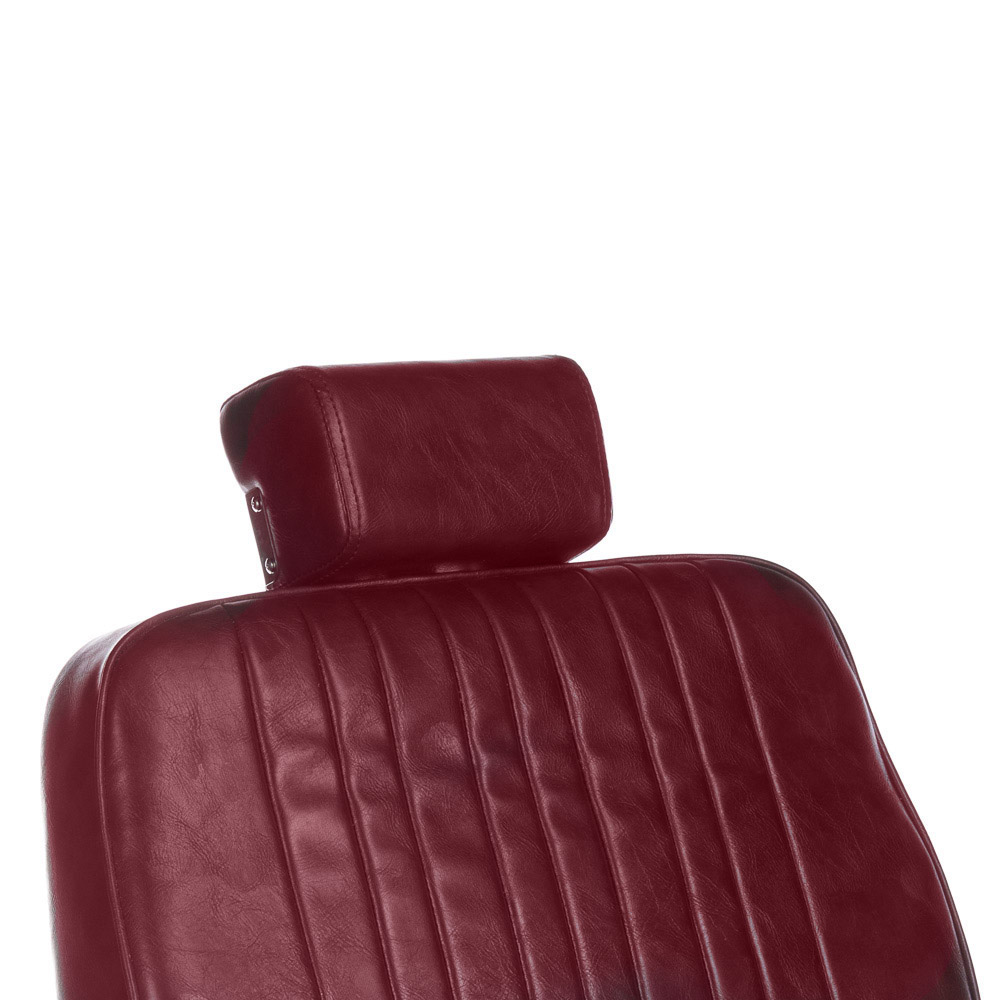 Fotel barberski HOMER BH-31237 Wiśniowy BH-31237/180 - obrazek 6