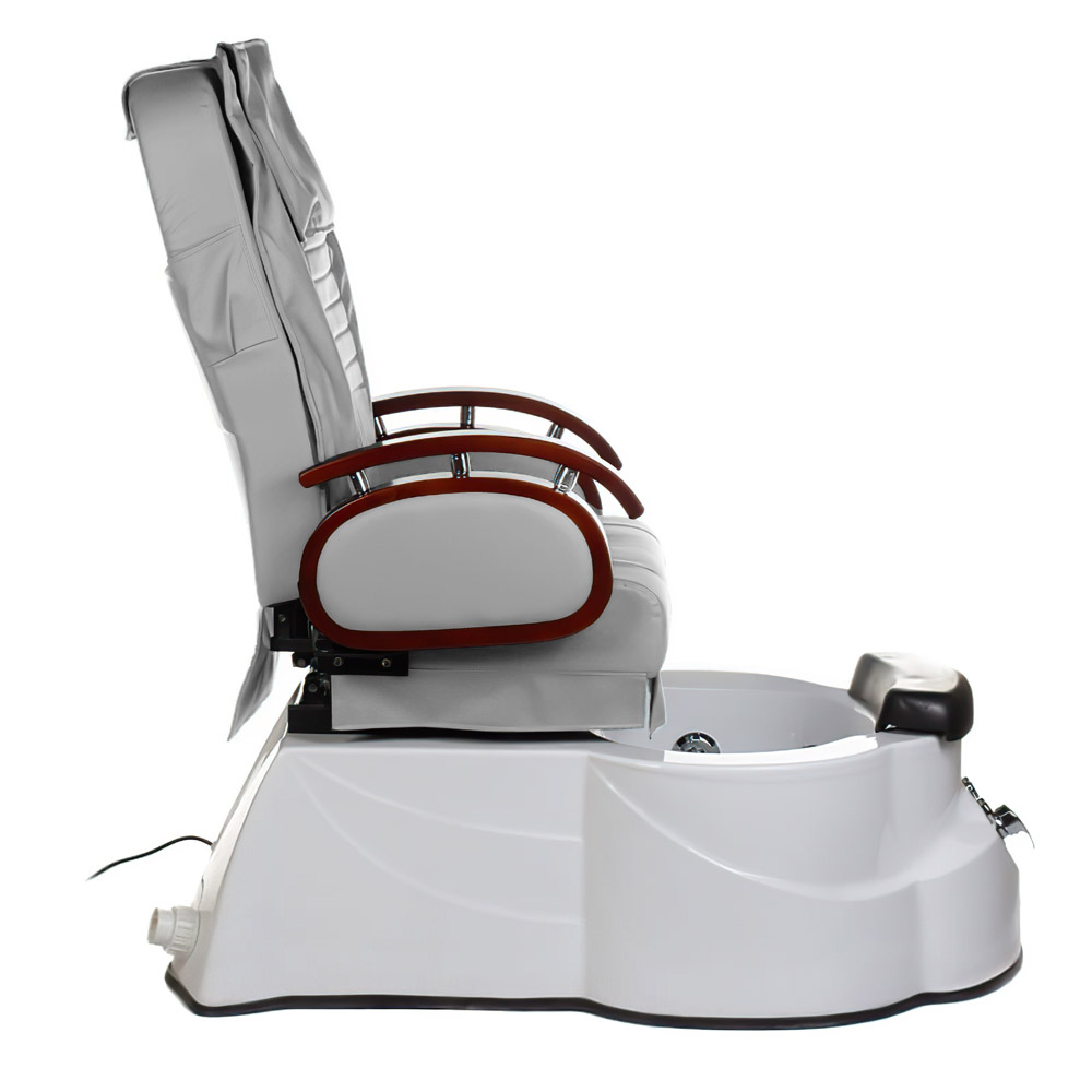 Fotel do pedicure z masażem BR-3820D Jasny szary BR-3820D/208-103 - obrazek 2