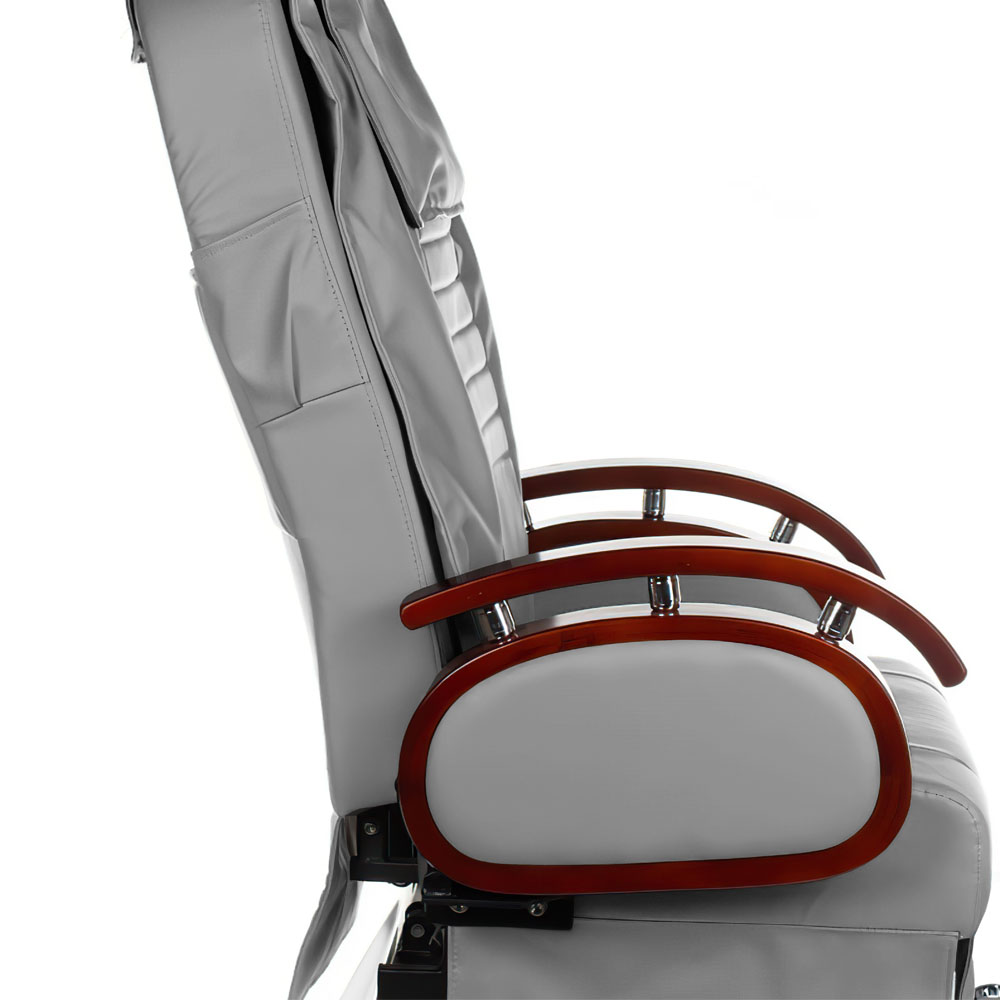 Fotel do pedicure z masażem BR-3820D Jasny szary BR-3820D/208-103 - obrazek 4