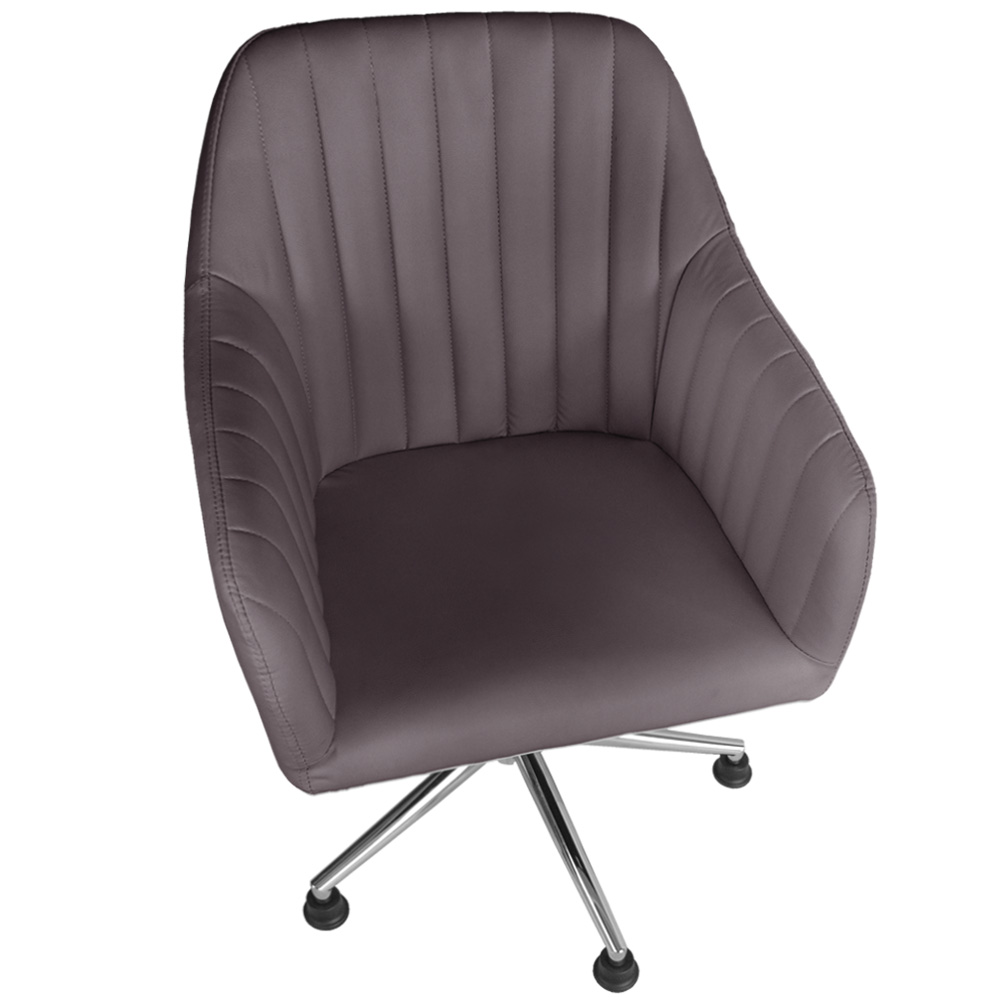 Fotel fryzjerski MARIO BX-20DL22 brązowy BX-20DL22/BROWN - obrazek 3