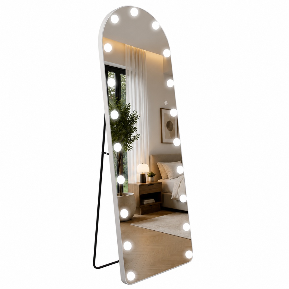 Lustro stojące podświetlane LED HOLLYWOOD 160x50cm WA-FB01-Z